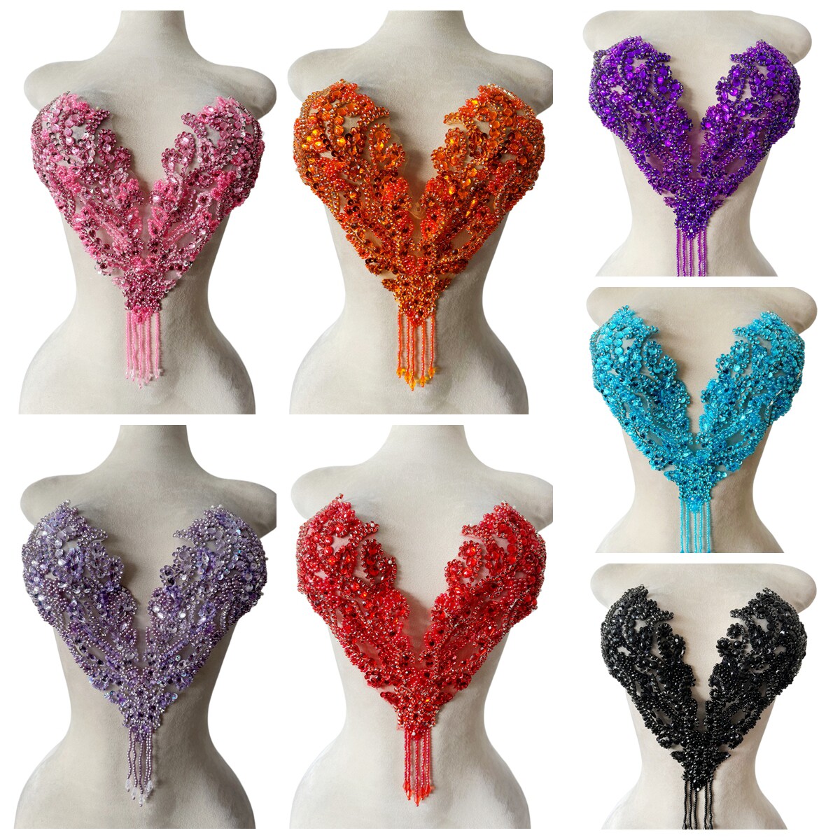 Sew On Rhinestone - Applicazioni in Strass e Perline Cucite