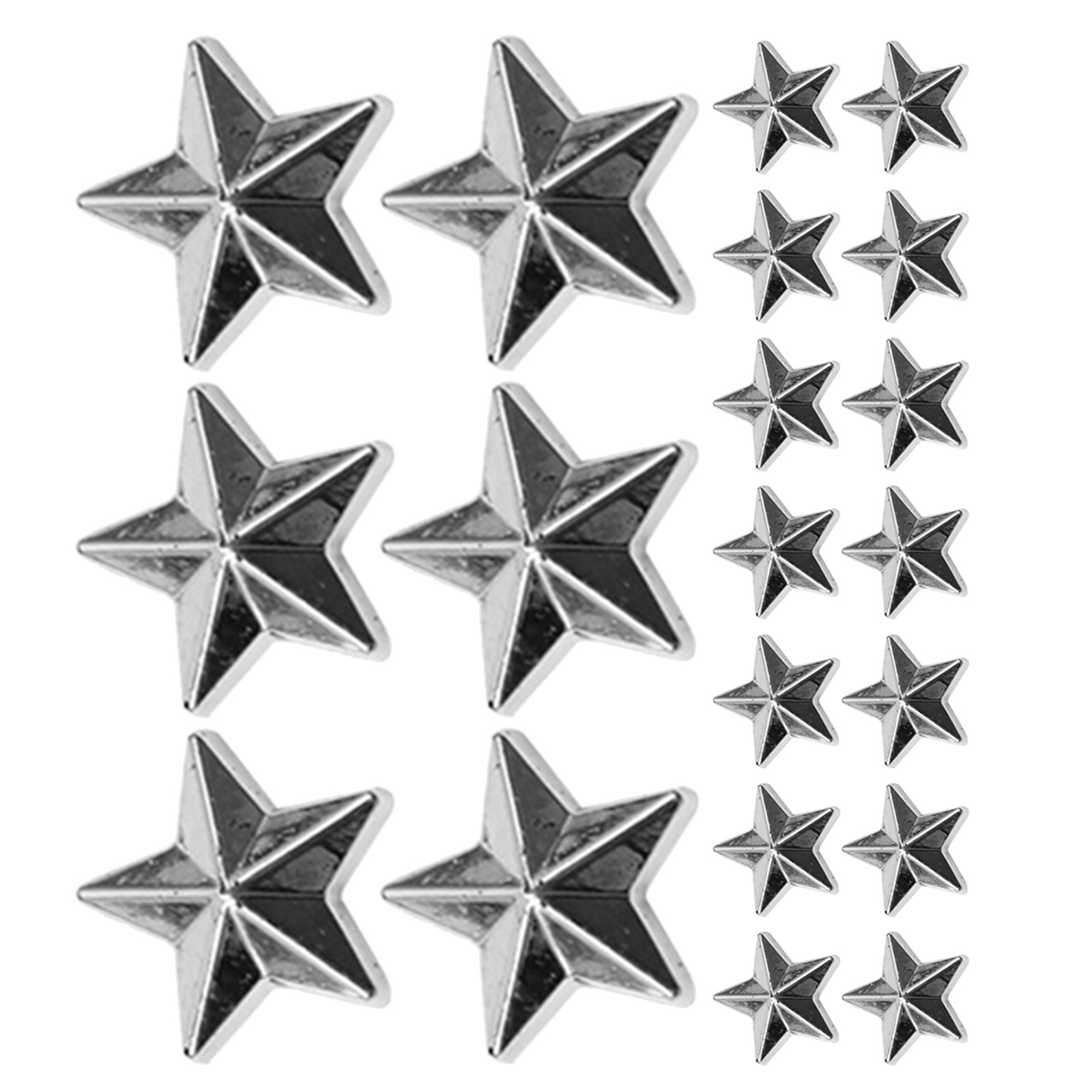 Craft Embellishments - 300 Pezzi di Decorazioni a Stella