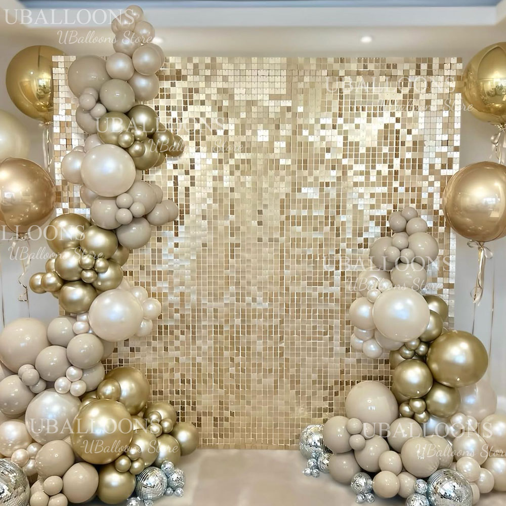 Pannelli Decorativi Oro Champa - Sequin Fabric Panel recensione e prezzo
