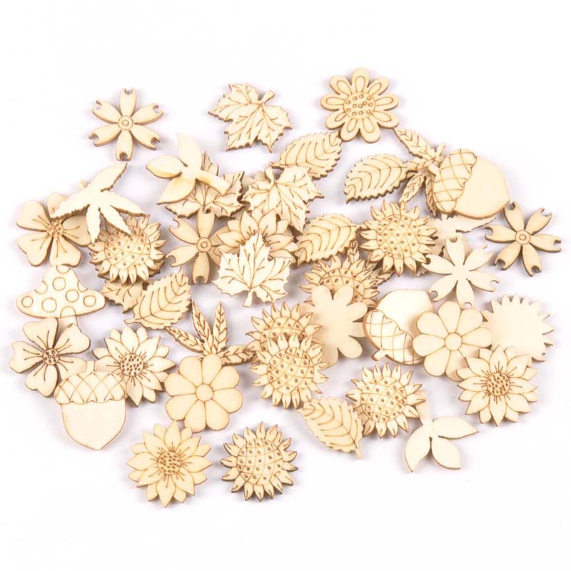 30 pz 25-30mm legno accessori  - Embellish Craft recensione e prezzo