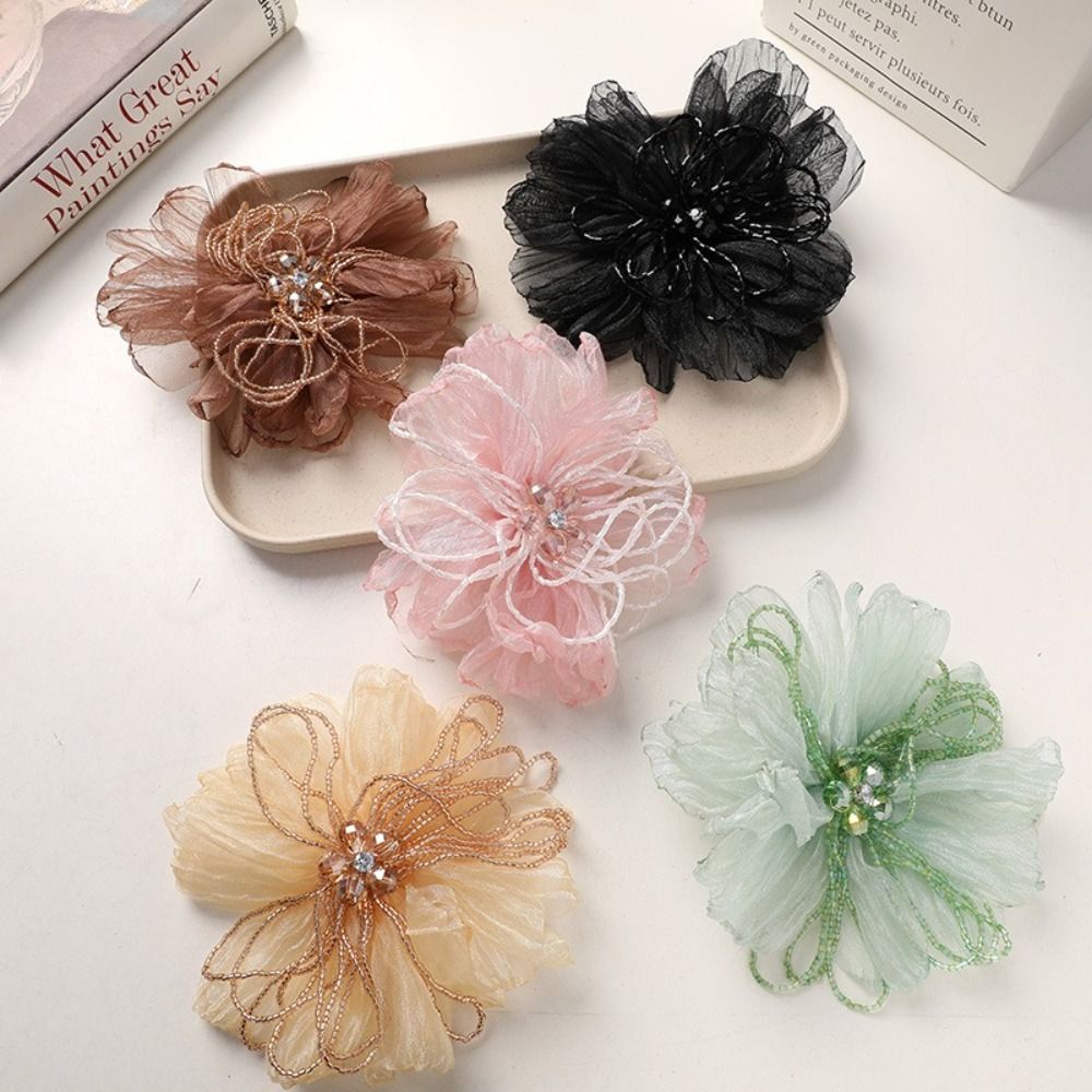 Applicazione Floreale in Tessu - Crystal Mesh Fabric recensione e prezzo