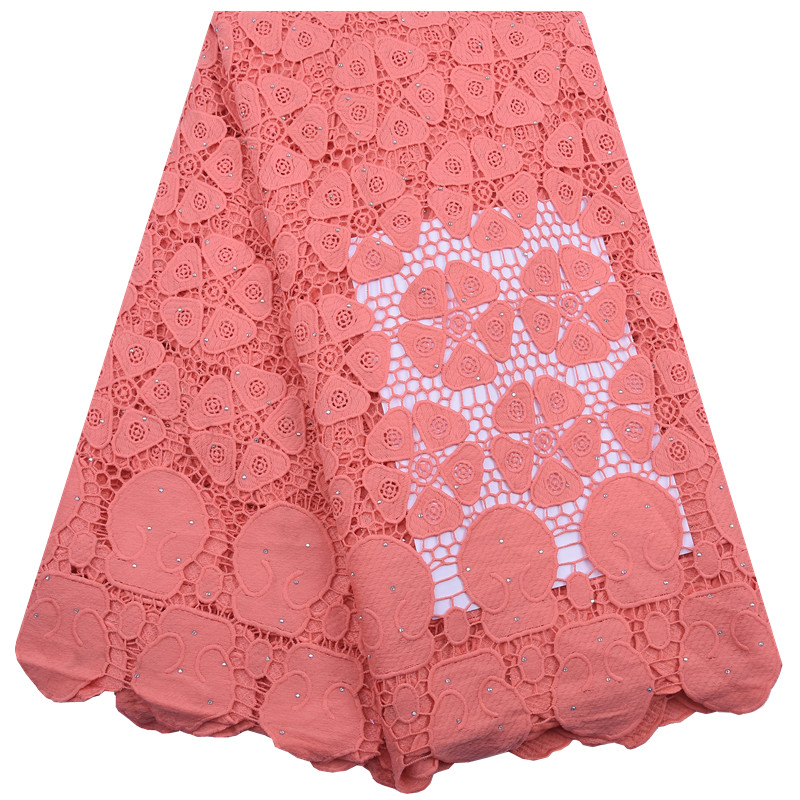 Tessuto di pizzo Guipure afric - Crystal Mesh Fabric recensione e prezzo