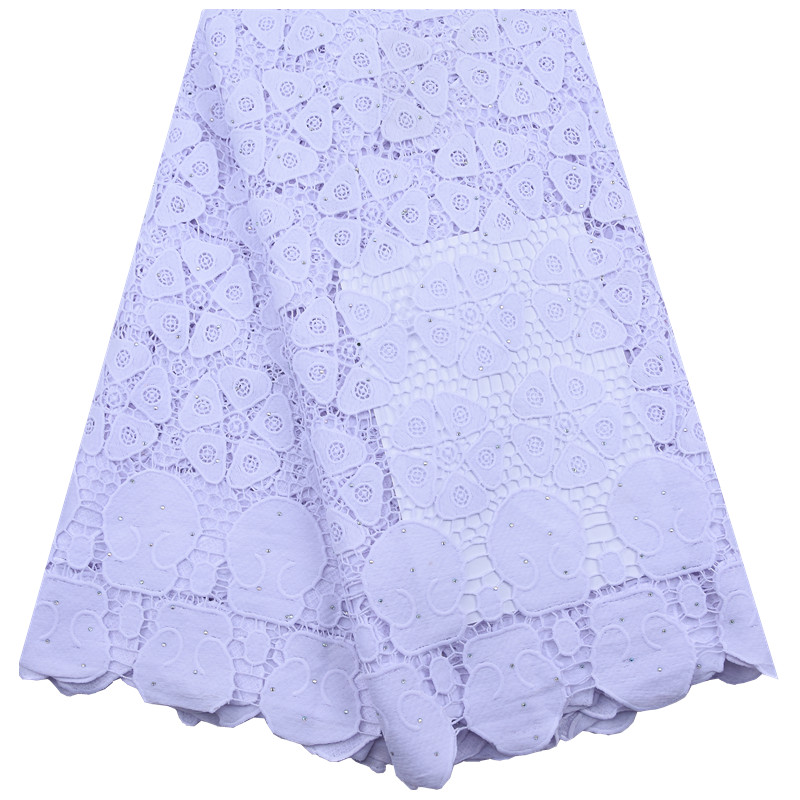 Tessuto di pizzo Guipure afric - Crystal Mesh Fabric recensione e prezzo