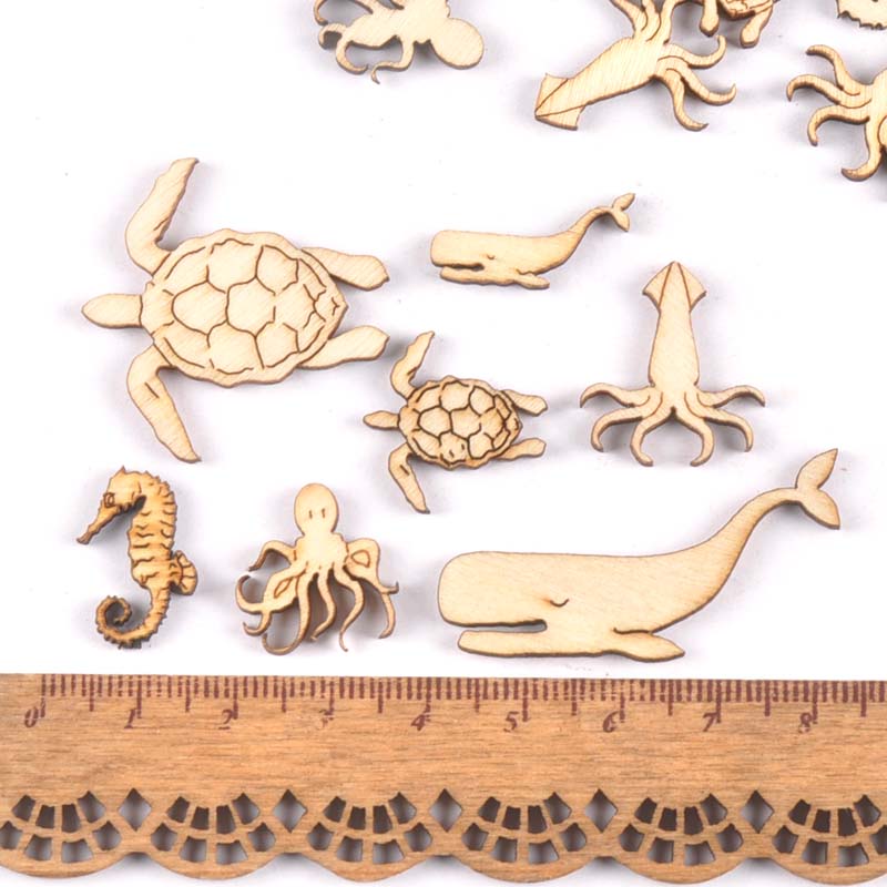 20 Pz 25-40mm Tartaruga Marina - Craft Embellishments recensione e prezzo