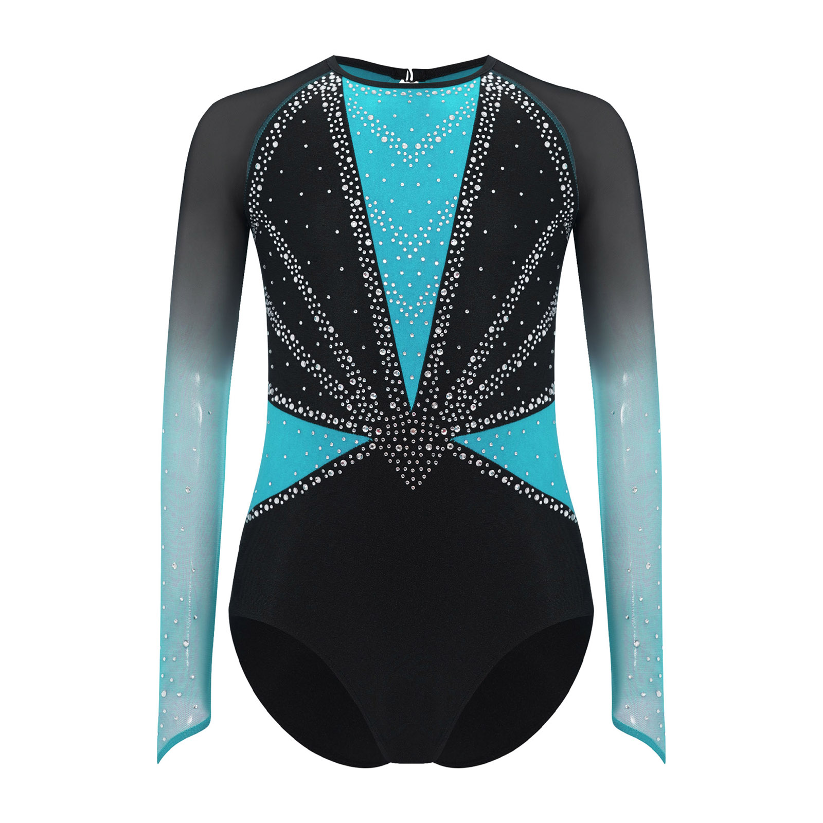 Body da ginnastica per ragazze - Rhinestone Banding Trim recensione e prezzo