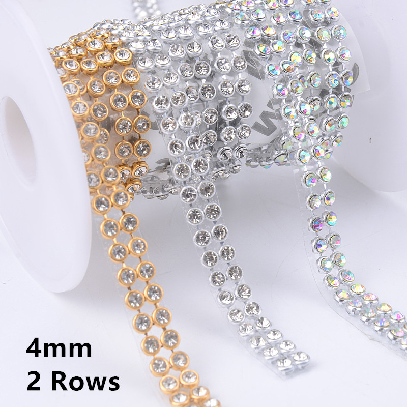 4mm 2/5/10 file Nastro in piet - Hotfix Rhinestone Sheet recensione e prezzo