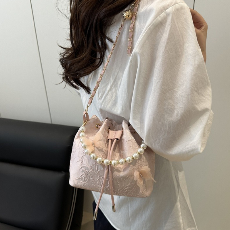 Elegante Borsa a Tracolla in P - Beaded Trim Fringe recensione e prezzo