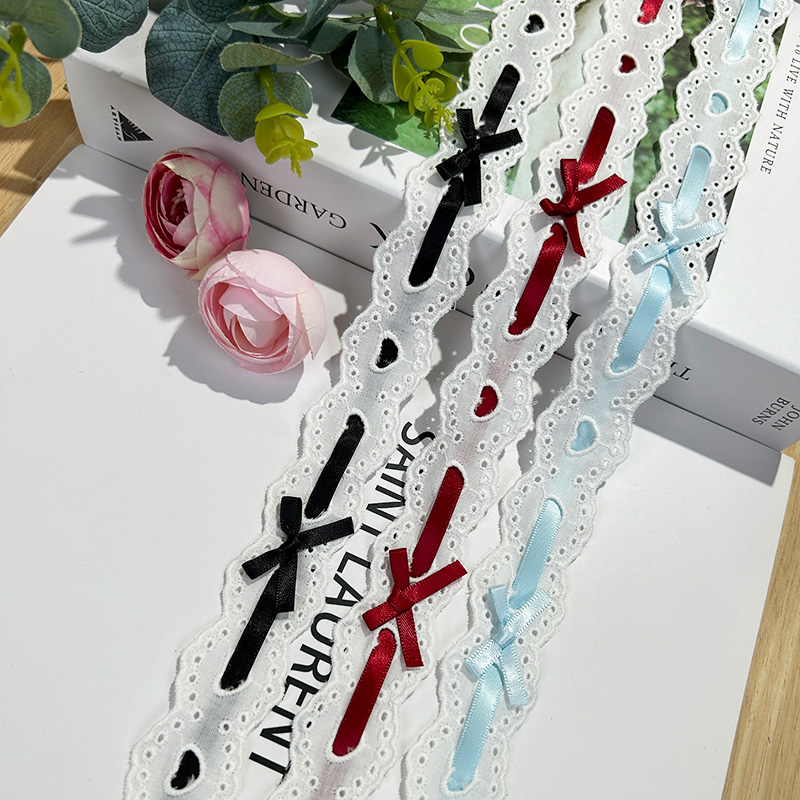 1 metro fiocco in pizzo pieghe - Lace Ribbon Trim recensione e prezzo