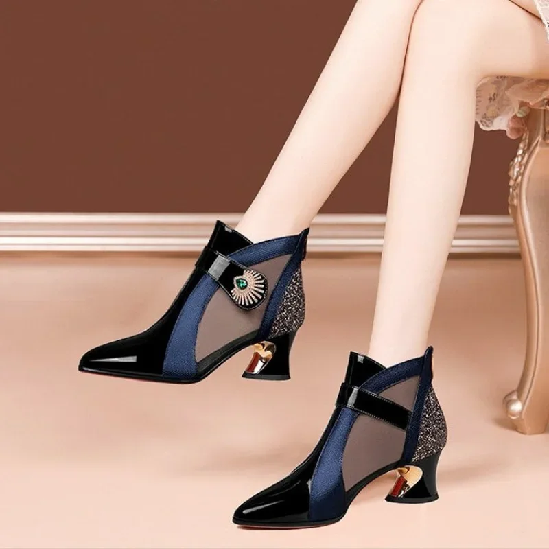 Sandali da donna estivi traspi - Sew On Rhinestone recensione e prezzo