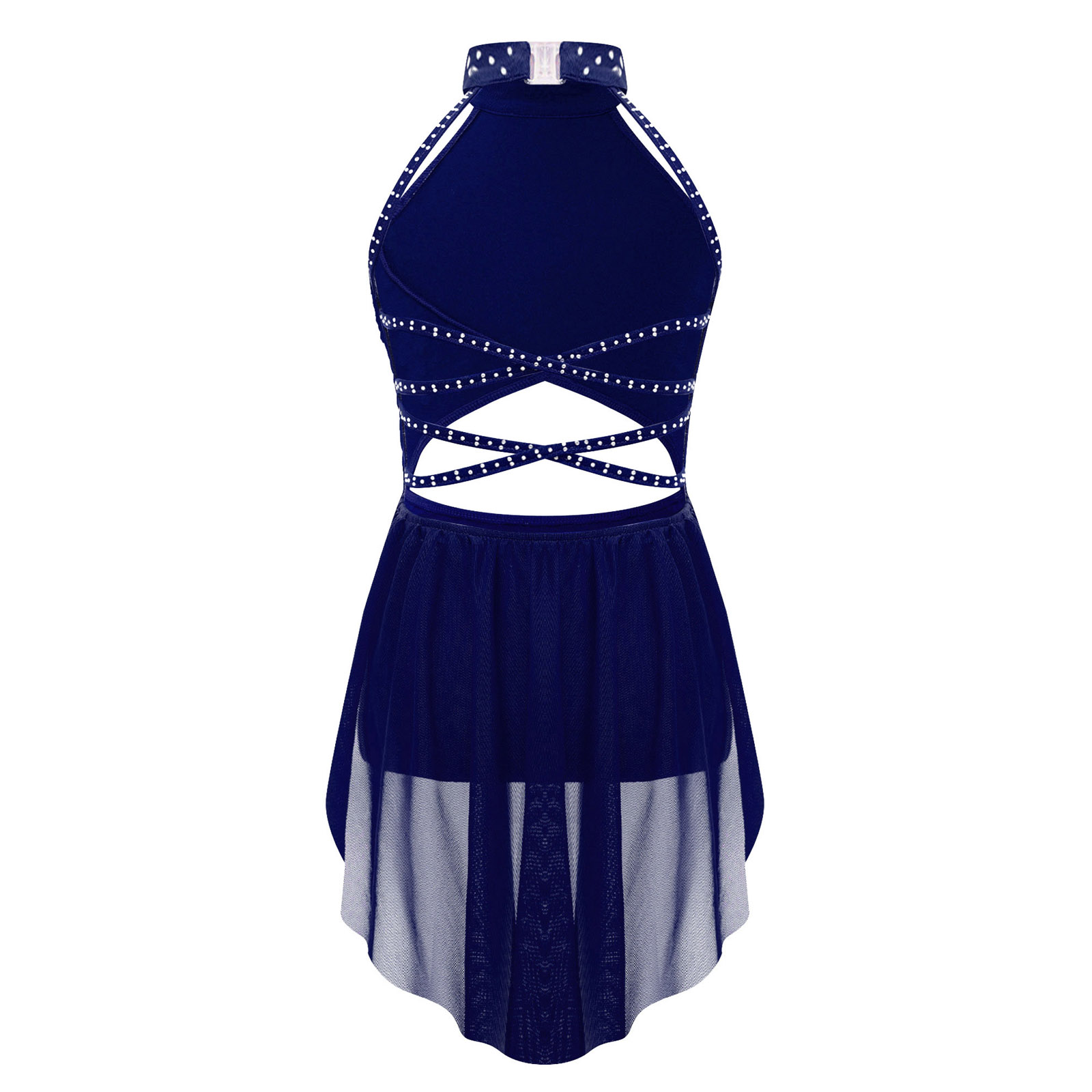 Body da balletto per bambina,  - Rhinestone Banding Trim recensione e prezzo