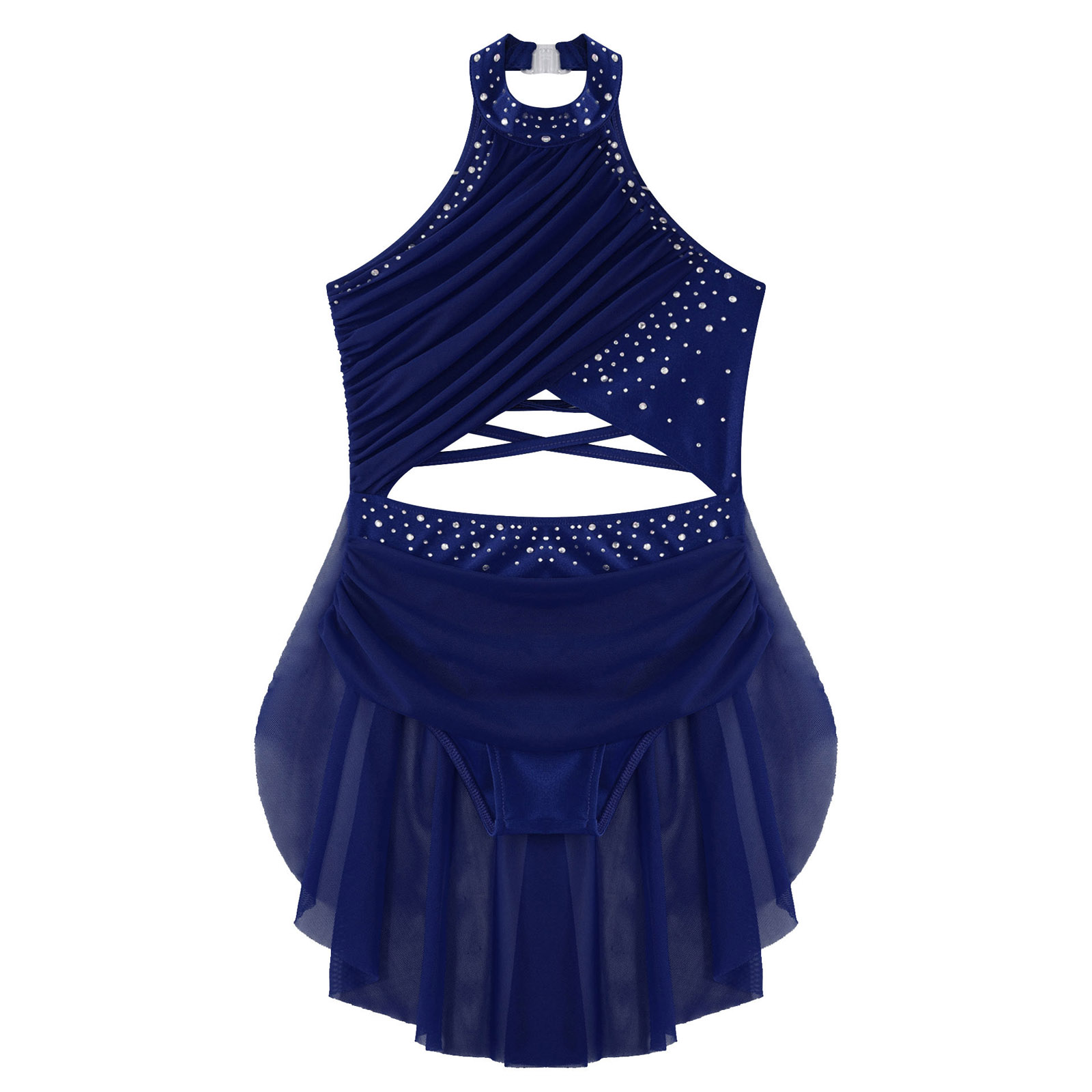 Body da balletto per bambina,  - Rhinestone Banding Trim recensione e prezzo