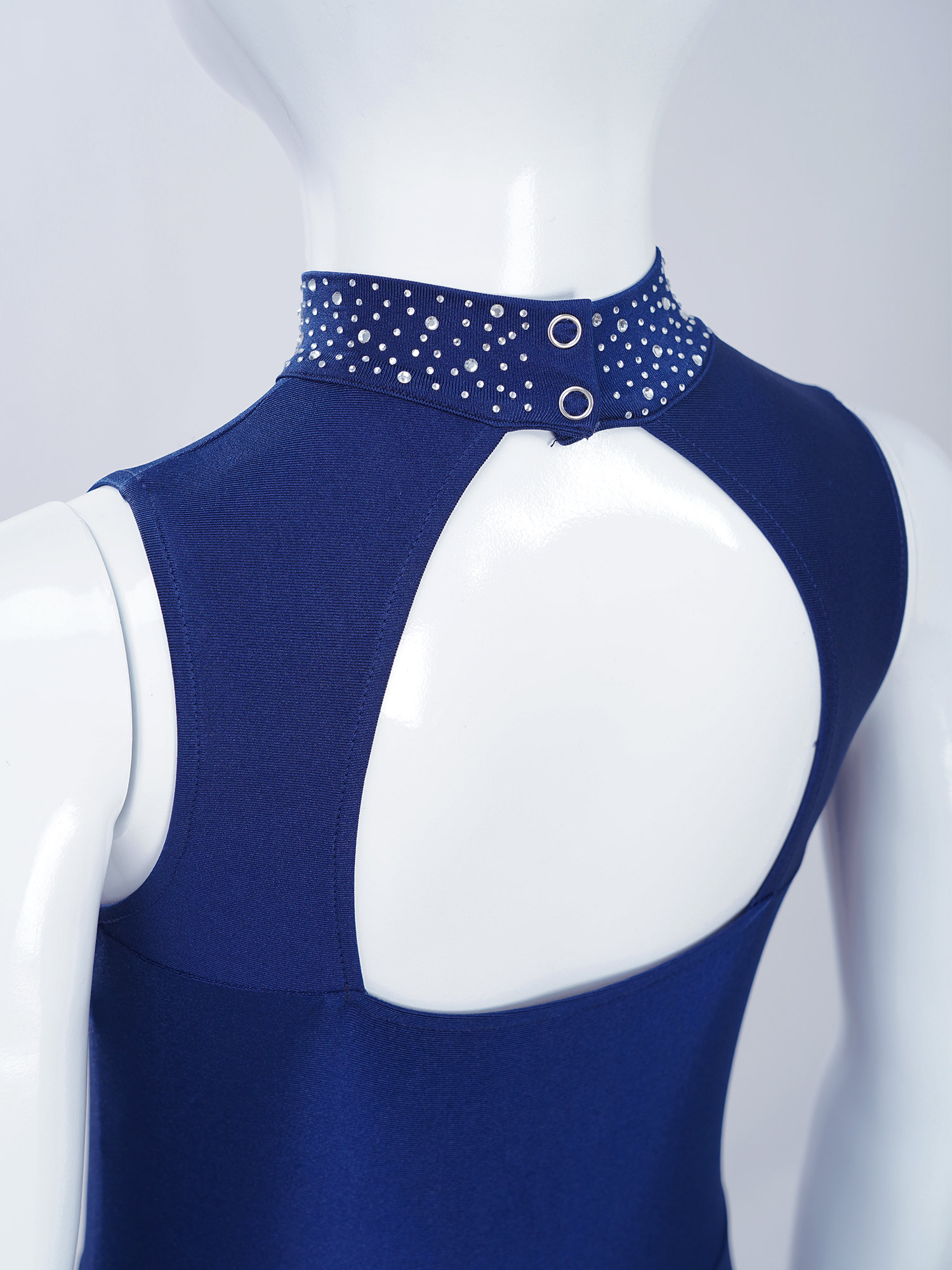 Bambini Ragazze Senza Maniche  - Rhinestone Banding Trim recensione e prezzo