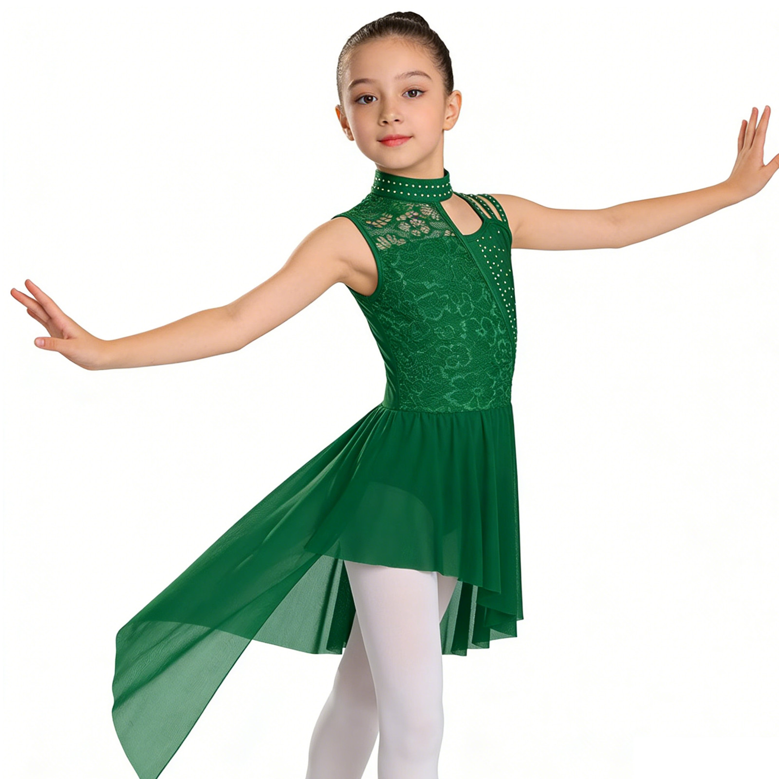 Costume da balletto per bambin - Rhinestone Banding Trim recensione e prezzo