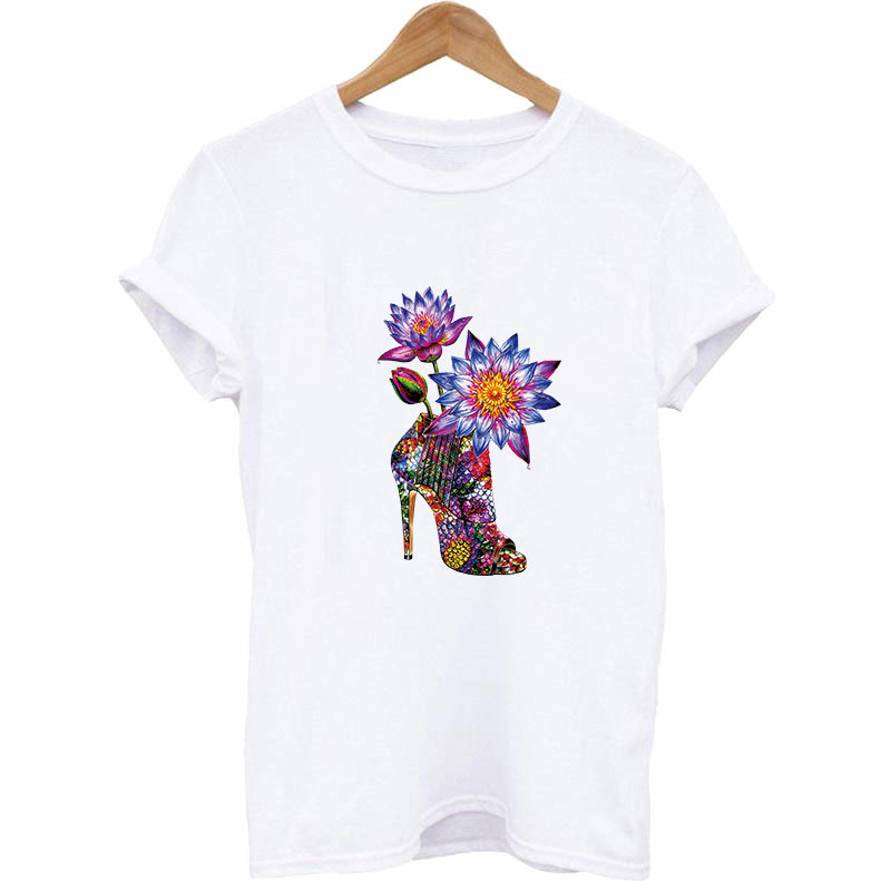 Tacchi alti fiori ferro sulla  - Applique Patch Flower recensione e prezzo