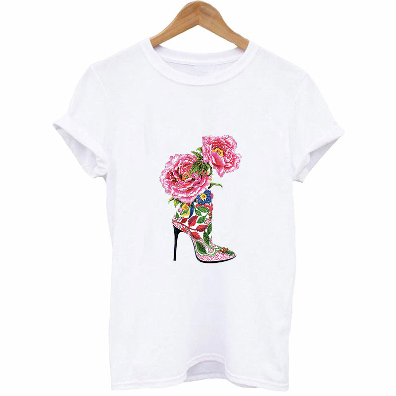 Tacchi alti fiori ferro sulla  - Applique Patch Flower recensione e prezzo