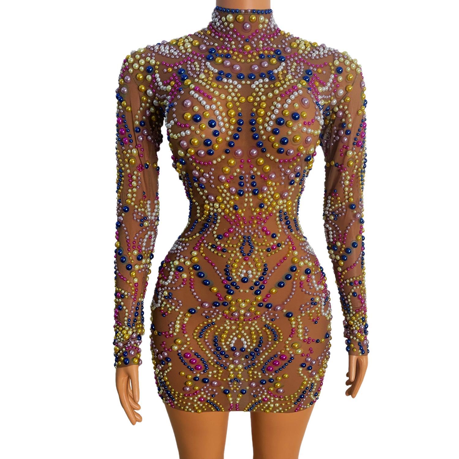 Abito da Donna Yeguang in Rete - Embellish Knit recensione e prezzo