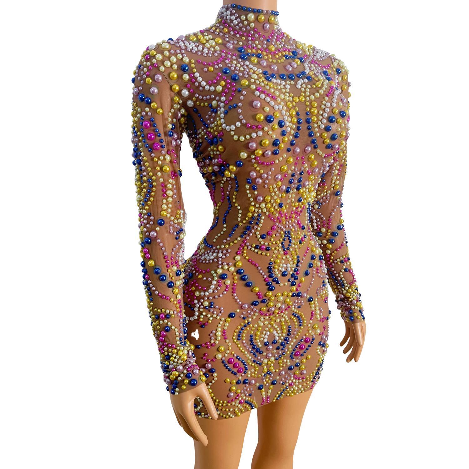 Abito da Donna Yeguang in Rete - Embellish Knit recensione e prezzo