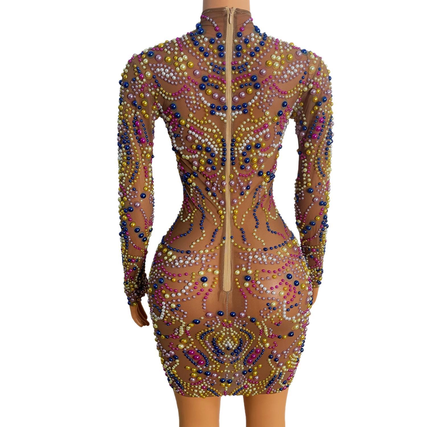Abito da Donna Yeguang in Rete - Embellish Knit recensione e prezzo