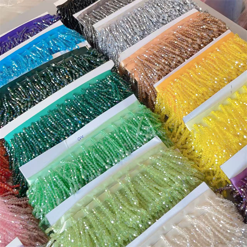 Nappe di cristallo con perline - Crystal Mesh Fabric recensione e prezzo