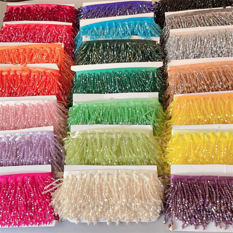 Nappe di cristallo con perline - Crystal Mesh Fabric recensione e prezzo