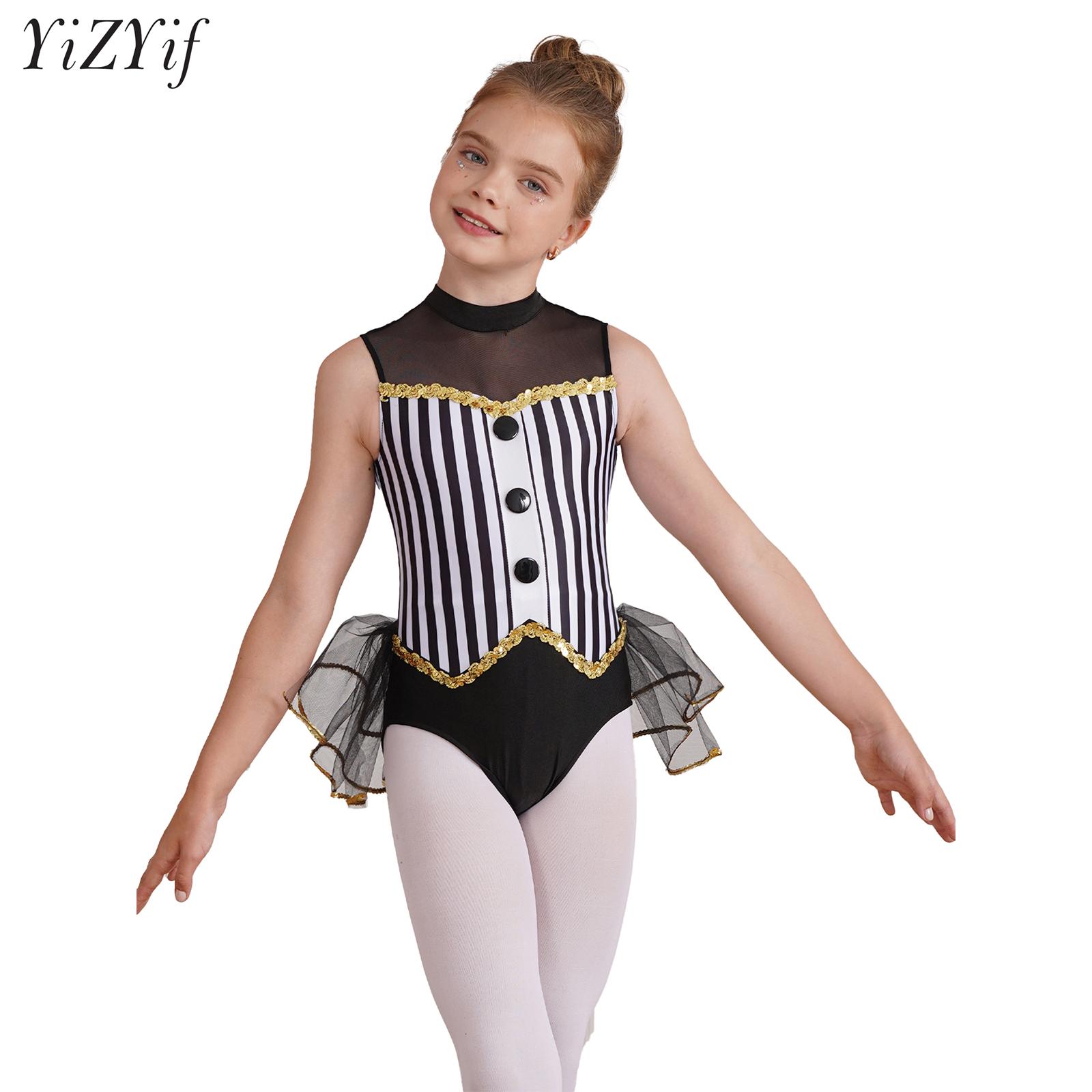 Body da ginnastica per bambina - Rhinestone Banding Trim recensione e prezzo